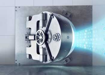 Data Safe Box with Blue Light