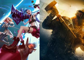 League of Legends and Rainbow Six Siege