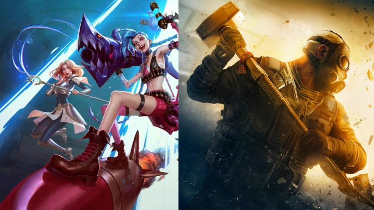 League of Legends and Rainbow Six Siege