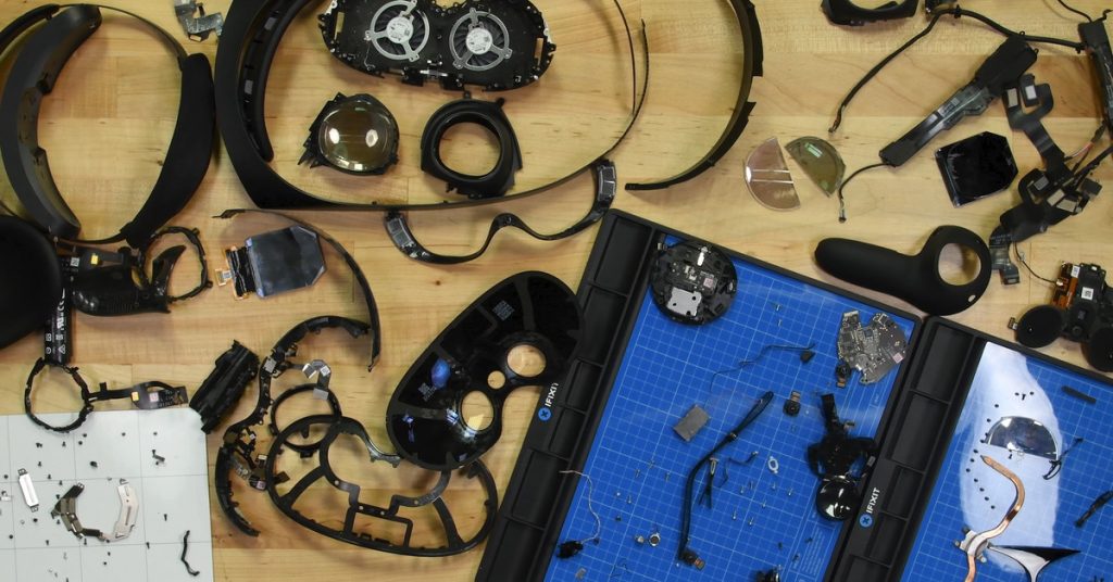 Watch iFixit’s teardown of the ‘largely unfixable’ Meta Quest Pro